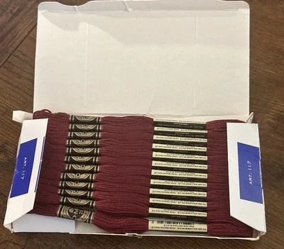 DMC 6-Strand Embroidery Cotton 8.7yd, 12 Pack New! - Image 1 of 4