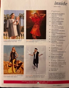 Burda Style magazine August 2014 Sewing magazine with patterns - Picture 1 of 4