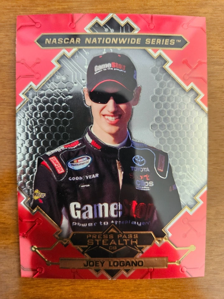 2009 Press Pass Stealth Chrome Joey Logano Card#47 - Image 1 of 1