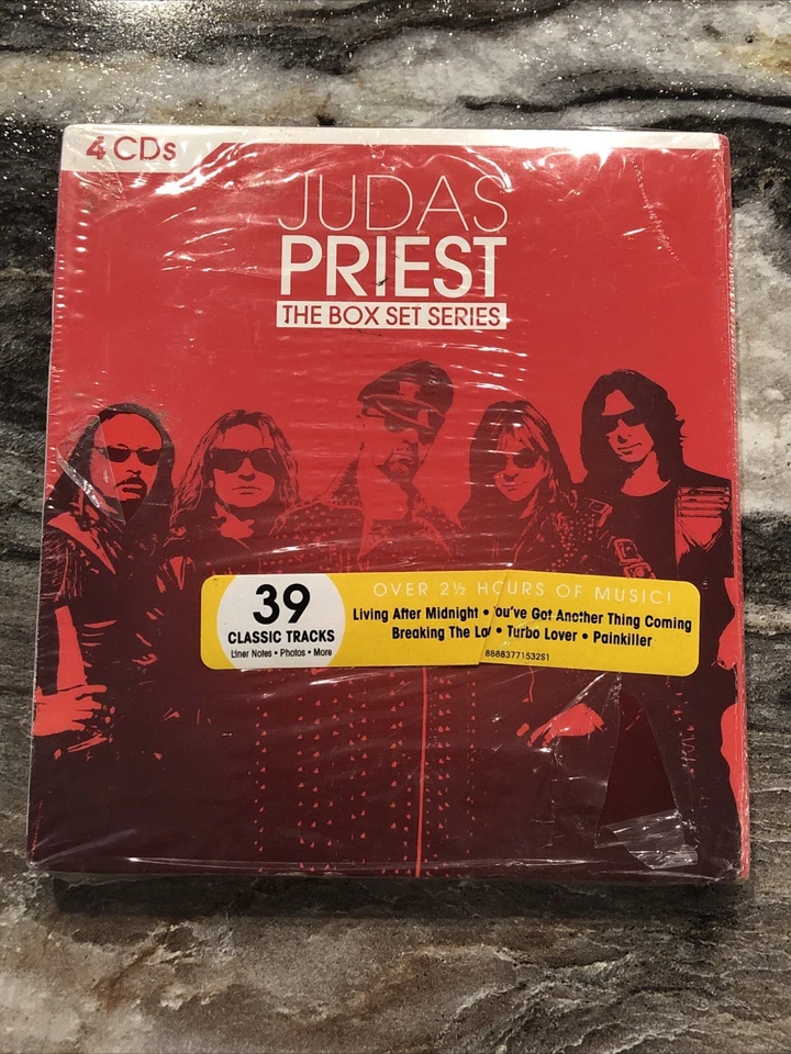 The Box Set Series [Box] by Judas Priest (CD, Jan-2014, 4 Discs, Legacy)