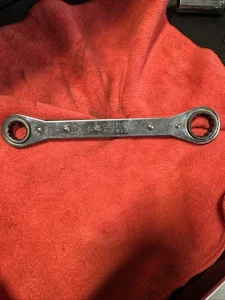 "Llave de trinquete Craftsman de doble extremo de caja SAE 12 puntos 7/8"" 11/16"" hecha en EE. UU. 42165" - Imagen 1 de 10