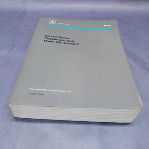 Mercedes Benz 126 Models Service Manual Chassis & Body S-2350-126-097 Volume 2 - Picture 1 of 11