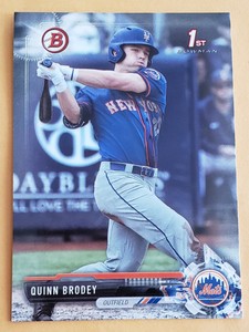 2017 Bowman Draft #BD24 Quinn Brodey
