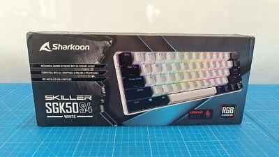 Sharkoon SKILLER SGK50 S4 Gaming-Tastatur weiß (Spnanish) _1_6 - Bild 1 von 4