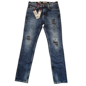 Pantalones vaqueros para hombre Mustang VEGAS Slim Medium Slim 1005243 W32 L34 BR1E2 - Imagen 1 de 2