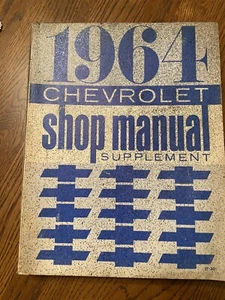 Chevrolet 1964 Shop Manual Supplement Service Book Chevy Repair - Bild 1 von 5