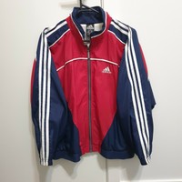 adidas windbreaker womens vintage