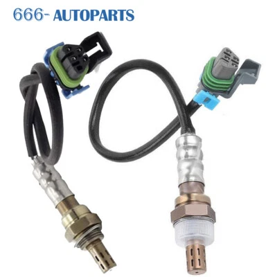 Sensor de oxígeno O2 delantero + trasero 2 piezas para Chevrolet 15-17 Equinox 2009-12 Malibu 2,4 L Foto 1 de 3