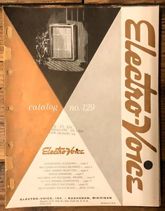 Electro-Voice EV T350 15TRX 15W Patrician 600 15pg Dealer Brochure *Orig* - Picture 1 of 1