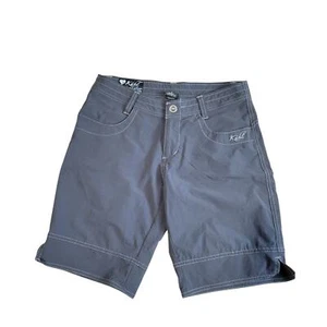 Kuhl Womens Gray Bermuda Sierra Hiking Light Weight Mountain Nylon Shorts Size 6 - Bild 1 von 9