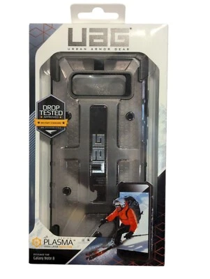 i8. Capa UAG URBAN ARMOR GEAR Plasma Series para Samsung Galaxy Note8 - Cinza/Fumaça - Imagem 1 de 2