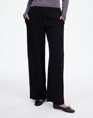 Madewell Tall Pull-On Straight Pants in Crepe TM - Image 1 of 4
