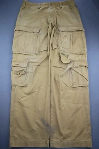 Pantalones de carga paracaidista 2010 Eddie Bauer bronceado en apuros talla 36x34 - Imagen 1 de 12