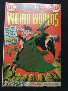 DC Comics  Tarzan presents WEIRD WORLDS #4 John Carter   Item 2  Nice VG - Picture 1 of 3