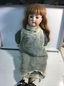 ANTIQUE SIMON & HALBIG BERGMANN 22” BISQUE DOLL JOINTED BODY - Imagen 1 de 12