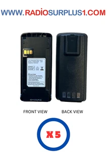 5 x Motorola Compatible C-PMNN4082 Nickel metal 1800Mah Battery for CP100 CP185 - Picture 1 of 1