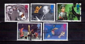 GREAT BRITAIN 1996 Childrens TV 50th set used - Picture 1 of 1