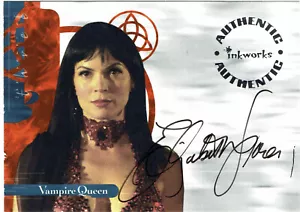 Charmed Power of Three Inkworks Autograph A19 Elizabeth Gracen as Vampire Queen - Picture 1 of 1