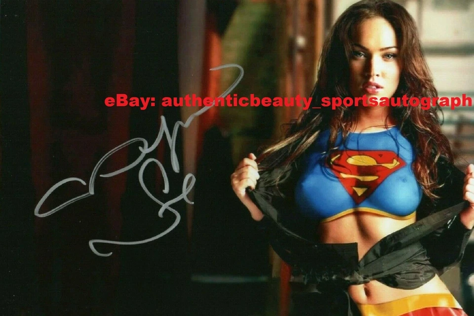 MEGAN FOX SUPERGIRL JENNIFER BODY SEXY AUTO SIGNED 12x18 POSTER PHOTO REPRINT RP - Image 1 of 1