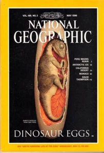 NATIONAL GEOGRAPHIC MAI 1996 - DINOSAURIEREIER - PERU - MONACO - ANTARKTISCHES EIS - Bild 1 von 1