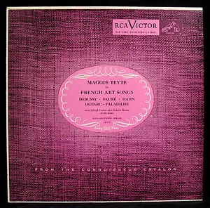 MAGGIE TEYTE - FRANZÖSISCHE KUNSTLIEDER - Sporano - Cortot & Moore Klavier - RCA Victor #LCT 1139 - Bild 1 von 4