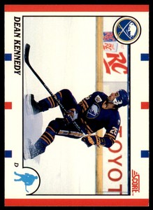 1990-91 Score Canadian Dean Kennedy Rookie . Buffalo Sabres #299