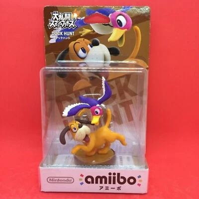Nintendo amiibo DUCK HUNT Wii U Switch SUPER SMASH BROS. From Japan - Image 1 of 4