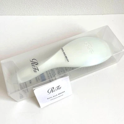 ReFa AILE Hair Brush Pearl White Scalp & Hair Care Japan NEW Authentic - Image 1 of 3