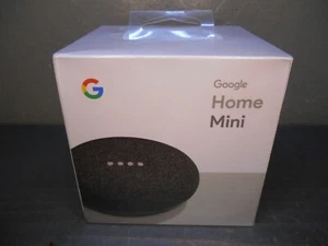 Google Home Mini Asistente Inteligente - Carbón (GA00216-US) SELLADO NUEVO - Imagen 1 de 6