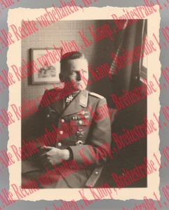 7530a❚ kleines ORIGINAL Foto, Ritterkreuzträger Ernst Reusch in Bremen - Bild 1 von 1