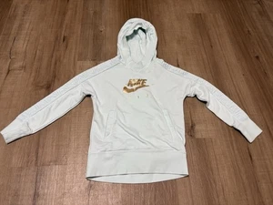 Nike Air Light. Blue Sweatshirt Girls Size XS Hoodie Pullover - Picture 1 of 11