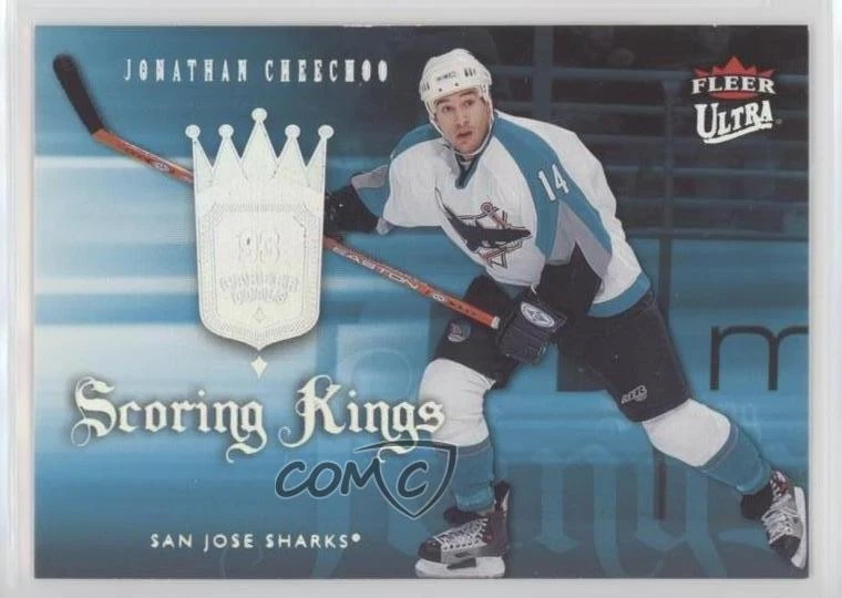 2006-07 Fleer Ultra Scoring Kings Jonathan Cheechoo #SK15 - Image 1 of 2