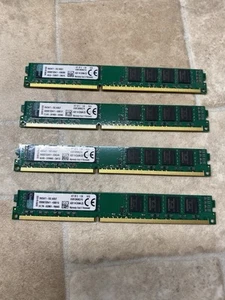 ( 4 X 8GB ) PC3-10600 DDR3-1333 RAM Non-ECC KINGSTON KVR13N9K2/16 - Picture 1 of 4
