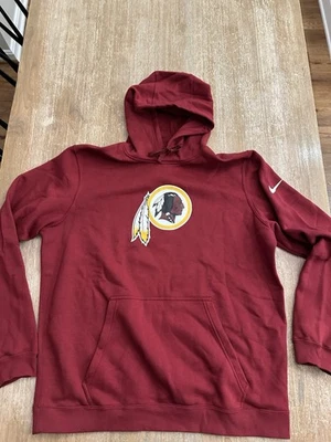 Nike Washington Redskins Hoodie Sweatshirt Men’s size XL Burgundy - Image 1 of 4