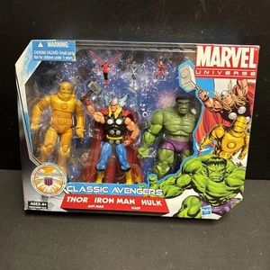 Marvel Universe 3.75 Classic Avengers Thor Iron Man Hulk Ant Man Wasp 2010 - Picture 1 of 15