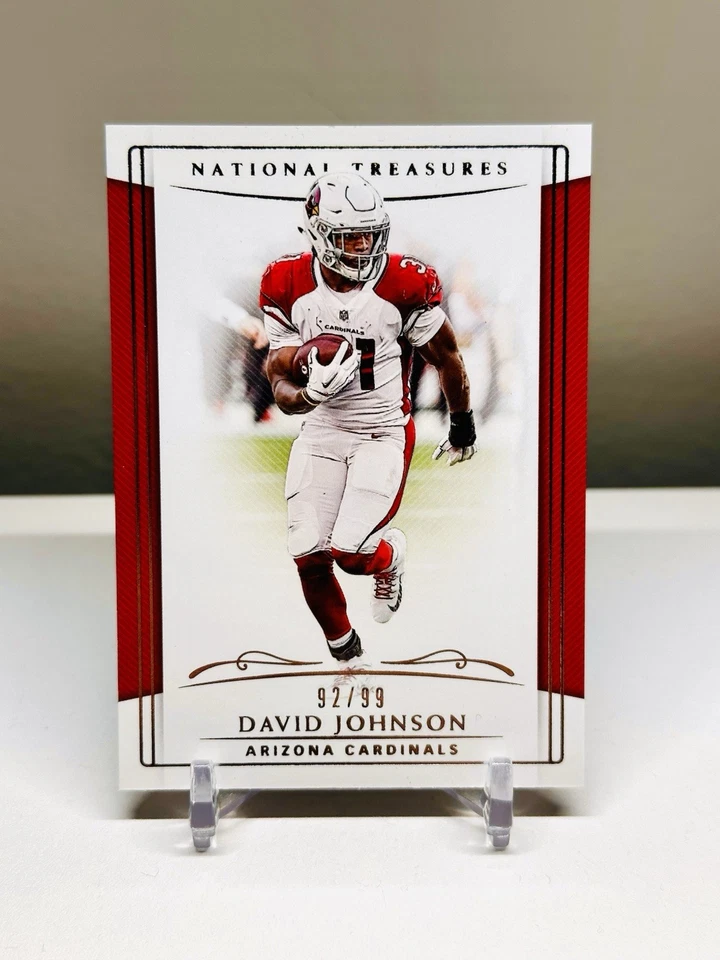 2018 Panini National Treasures /99 David Johnson #6 - Image 1 of 3