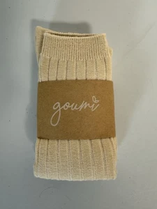 Lote De 4 Pares De Calcetines Goumi Niños Algodón Orgánico Talla XL 8-10 Juveniles NUEVO - Imagen 1 de 5