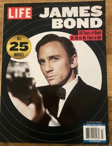 Life Magazine Special James Bond 60 Years of Bond Dr. No to No Time To Die - Picture 1 of 1