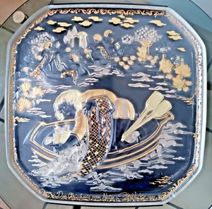 Rosenthal Studio Line Relief • Bjørn Wiinblad 1985 • „Das Gleichnis vom Netz“ • - Bild 1 von 4