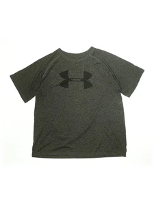 Under Armour Girls Gray Active T-Shirt 2X-large kids - Picture 1 of 2