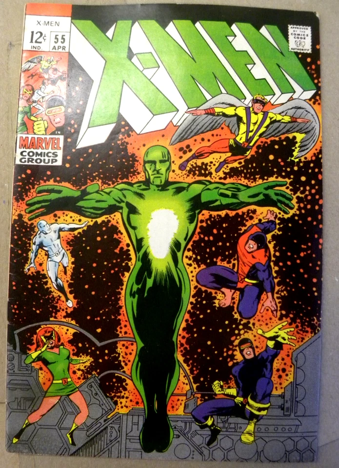 Marvel 1969 Uncanny X-MEN 55 2nd Havok ck Fine plus - Image 1 of 4