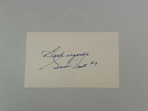 Gordie Howe signierte Postkarte Autogramm Auto - kostenloser Versand (nur USA) - Bild 1 von 3