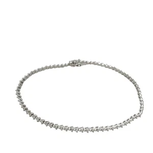 Diamond Tennis Bracelet Set in 18ct White Gold - Picture 1 of 4