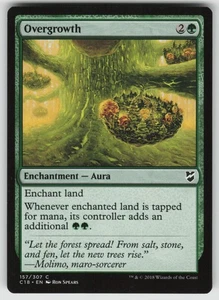Overgrowth C Commander 2018 157 MTG - Picture 1 of 2