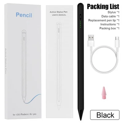 Stylus Pen for iPad 2018-2025, Apple Pencil for iPad 11th A16/10/9/8/7/6 Gen - Image 1 of 4
