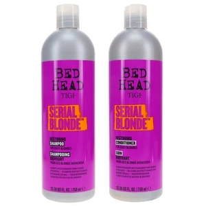 TIGI SERIAL BLONDE RESTORING SHAMPOO 25.36 OZ & SERIAL BLONDE RESTORING ~ NEW - Picture 1 of 8