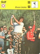 BRUCE LIETZKE 1979 Sportscaster #78-05 High#  GOLF