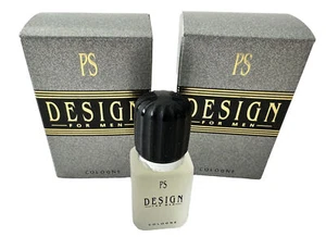  DESIGN FOR MEN by PAUL SEBASTIAN 0.25  OZ / 7.5 ML Cologne Splash ( PACK OF 2) - Picture 1 of 3