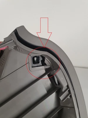 Toyota Highlander 2008-2013 híbrido tablero guantera gris bloqueo roto Foto 1 de 3