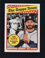 2018 Topps Heritage Base #78 Jose Altuve